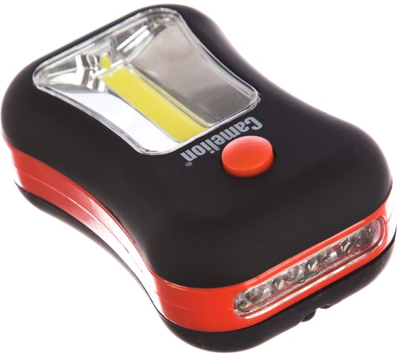 Автомобильный фонарь Сamelion LED51520, 3W COB+4 LED, 3XR03, пластик, магнит, подвес, блистер 13364