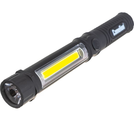 Фонарь-ручка Сamelion LED51521, COB LED+1W LED, 3XR03, пластик, магнит, клипса, блистер 13361