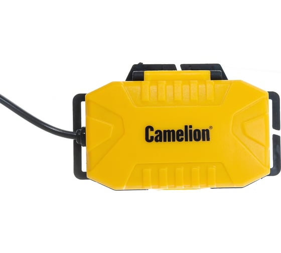 Налобный фонарь Camelion LED5376, COB, сенсор, 6 режимов, 3XLR03 в комплекте, пластик, блистер 13365