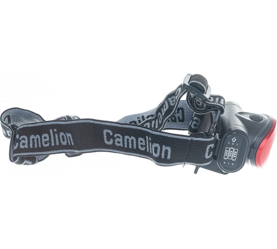 Налобный фонарь Camelion LED5382, черный, COB, 4 режима, 3XLR03 в комплекте, пластик, блистер 13366