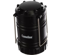 Фонарь для кемпинга Camelion LED5630, 3XR6, черный, 3X COB LED, магнит, подвес 13367