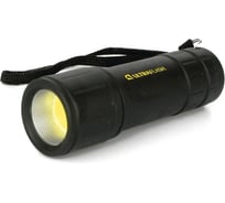 Фонарь UltraFlash LED16001, 3XR03, черный, COB LED 3Вт, пластик, блистер 13357