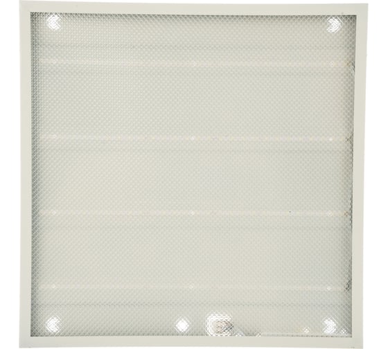 Универсальная светодиодная панель UltraFlash LTL-6060-09, 36Вт, 6000К, призматический рассеиватель 13423