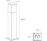 Уличный светильник ARTE LAMP A3710PA-1B A3710PA-1BK 3