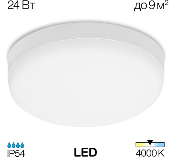 Светильник Citilux Люмен LED 24W*4000K CL707021