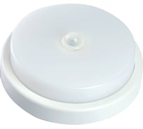 Светодиодный пылевлагозащищенный светильник FERON с ик-датчиком al3016 12w 6500k ip65 белый, 48565