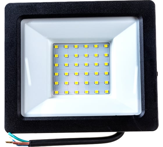 Светодиодный прожектор IONICH IFLSLED-DOB- 50-865-BL-IP65 1477
