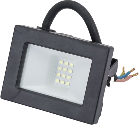 Светодиодный прожектор IONICH IFLSLED-DOB- 10-865-BL-IP65 1474