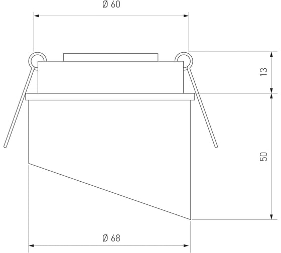 Встраиваемый светильник Elektrostandard 7005 MR16/ BK/GD черный/золото a040980