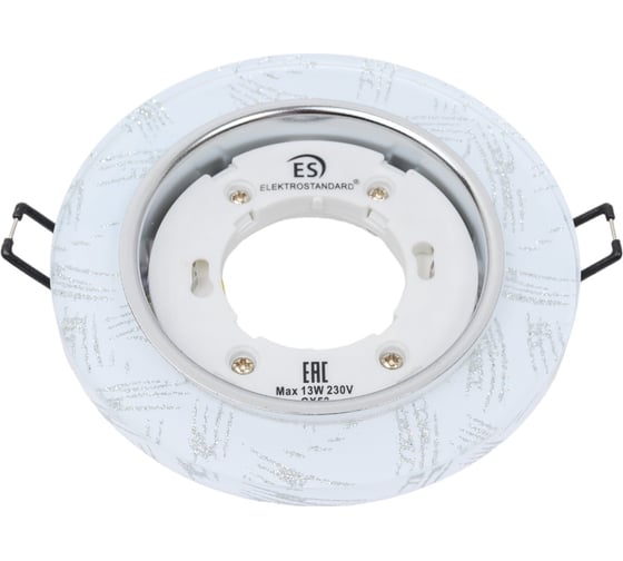 Встраиваемый светильник Elektrostandard 1062 GX53 WH/SL белый/серебро a034000