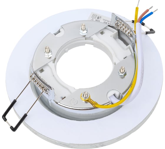 Встраиваемый светильник Elektrostandard 1062 GX53 WH/SL белый/серебро a034000