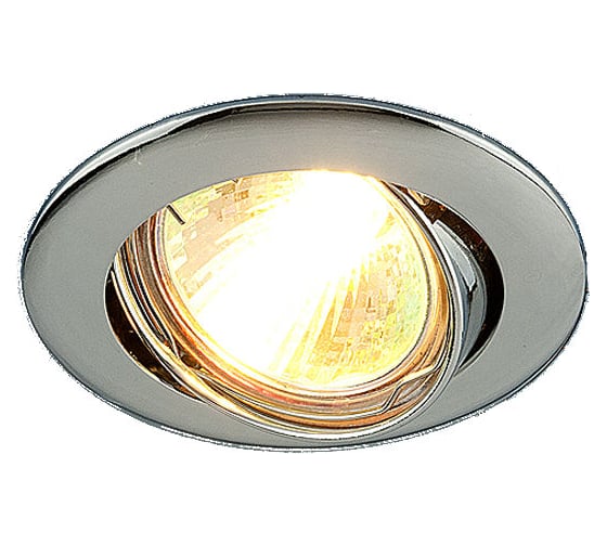 Встраиваемый светильник Elektrostandard 104S MR16 CH хром a031468 1