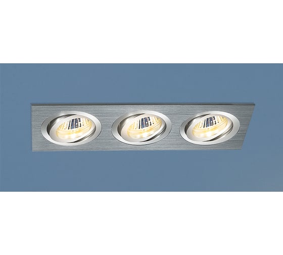 Встраиваемый светильник Elektrostandard 1011/3 MR16 CH / хром a029904