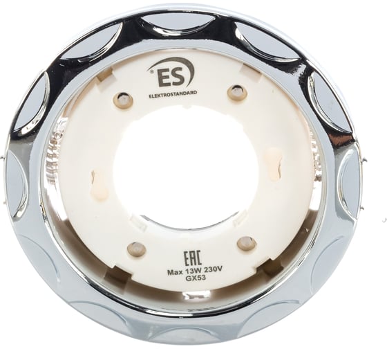 Встраиваемый светильник Elektrostandard 1064 GX53 SL серебро a034337