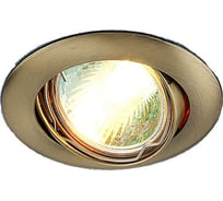 Встраиваемый светильник Elektrostandard 104S MR16 SB бронза a031465