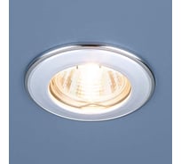 Встраиваемый светильник Elektrostandard 7002 MR16 / WH/SL белый/серебро a035073