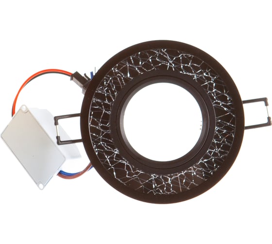 Встраиваемый светильник Elektrostandard 7020 MR16 / BK/SL черный/серебро a036739 1