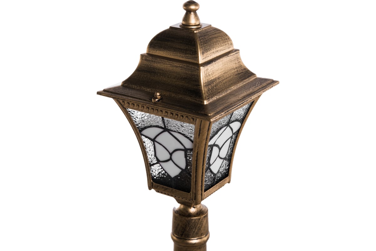 Садово-парковый светильник Elektrostandard Altair F / черное золото ...