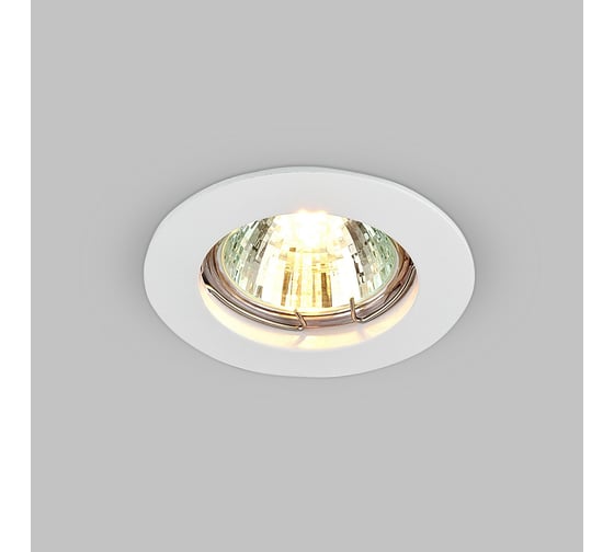 Встраиваемый светильник Elektrostandard 863 MR16 WH / белый a030070 1