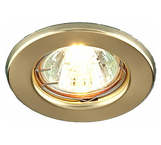 Встраиваемый светильник Elektrostandard 9210 MR16 GD / золото a030076 1