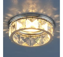 Встраиваемый светильник Elektrostandard 7275 MR16 CH/CL / хром/прозрачный a032281