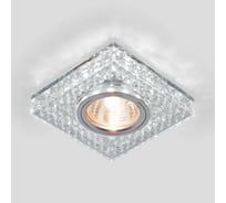 Встраиваемый светильник Elektrostandard 8391 MR16 /CL/SL прозрачный/серебро a036609