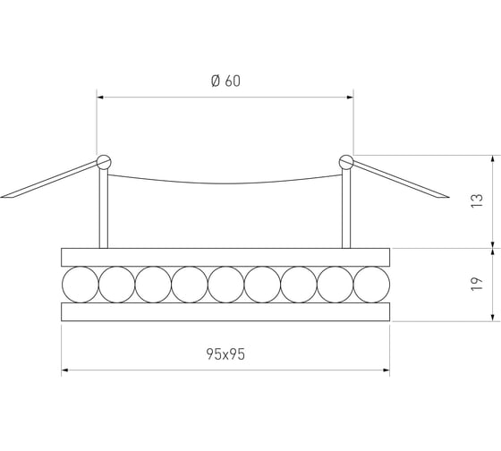 Встраиваемый светильник Elektrostandard 8391 MR16 /CL/SL прозрачный/серебро a036609