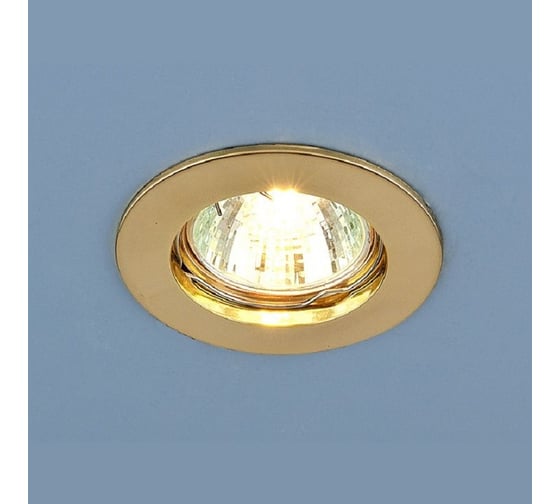 Встраиваемый светильник Elektrostandard 863 MR16 GD / золото a030072
