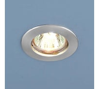 Встраиваемый светильник Elektrostandard 863 MR16 SCH / хром сатинированный a030073