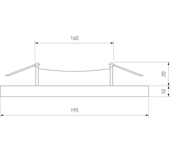 Встраиваемый светильник Elektrostandard DLS024 18W 4200K a038376