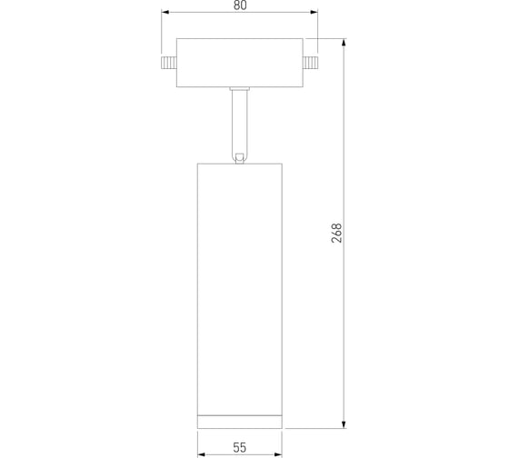 Потолочный светодиодный светильник Elektrostandard Oskar Черный 10W 4200K LTB28 a040964