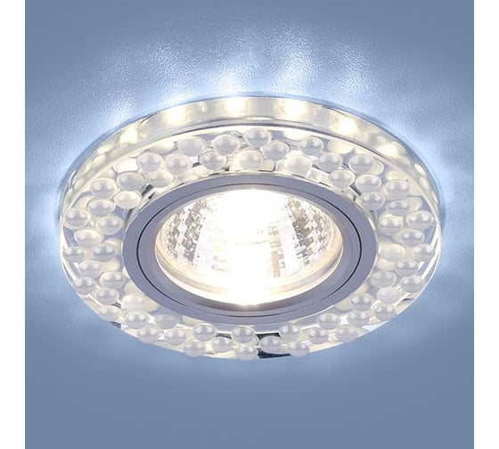 Встраиваемый светильник Elektrostandard 2194 MR16 / SL/WH зеркальный/белый a036801