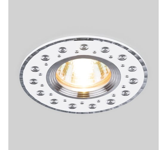 Встраиваемый светильник Elektrostandard 2008 MR16 WH белый a032382 1