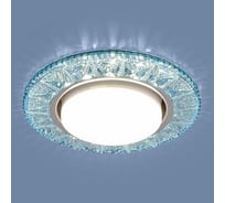 Встраиваемый светильник Elektrostandard 3022 GX53 / BL лазурный a037067