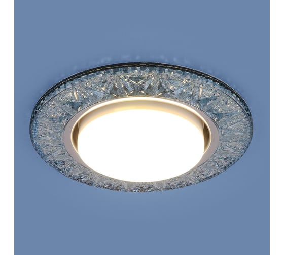Встраиваемый светильник Elektrostandard 3022 GX53 / BL лазурный a037067