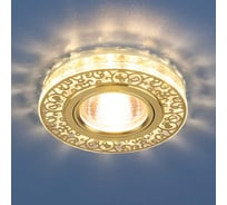 Встраиваемый светильник Elektrostandard 6034 MR16 GD/CL / золото/прозрачный a029894