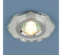 Встраиваемый светильник Elektrostandard 8020 MR16 SL / зеркальный/серебро a030532