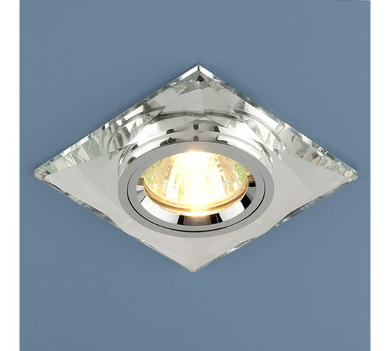 Встраиваемый светильник Elektrostandard 8470 MR16 SL / зеркальный/серебро a030535 1
