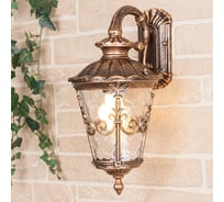 Садово-парковый светильник Elektrostandard GLYF-8046D / черное золото a028001