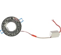 Встраиваемый светильник Elektrostandard 6034 MR16 CH/CL / хром/прозрачный a029893