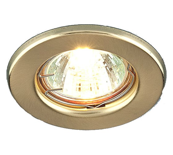 Встраиваемый светильник Elektrostandard 9210 MR16 SGD / золото матовое a030077
