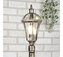 Садово-парковый светильник Elektrostandard Capella F / черное золото a025014