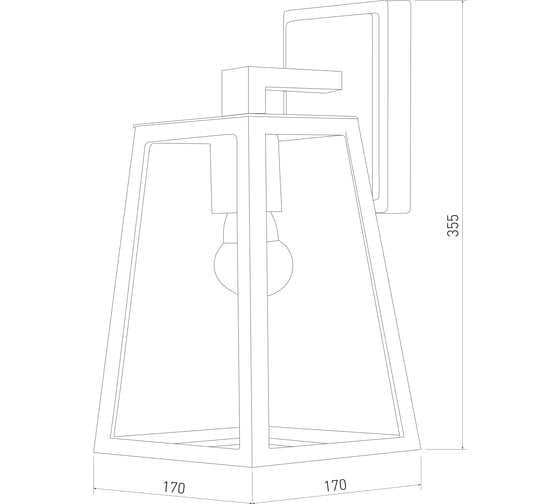 Садово-парковый светильник Elektrostandard Germes D / GL 1015D / a039868