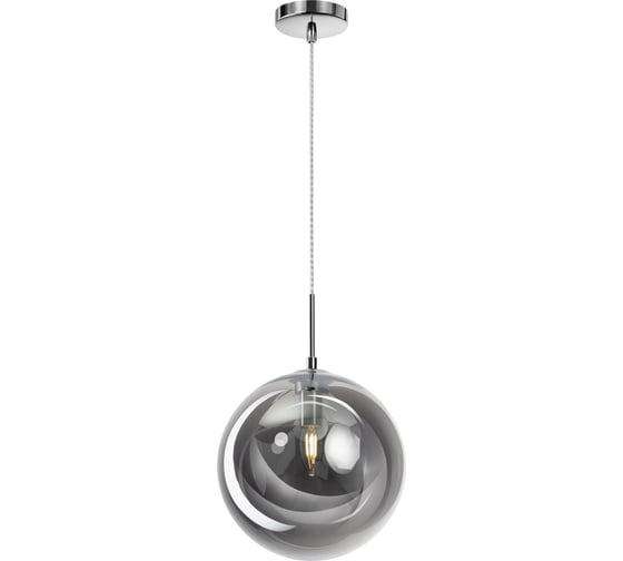 Подвесной светильник Citilux Томми Хром+Дымчатый CL102630