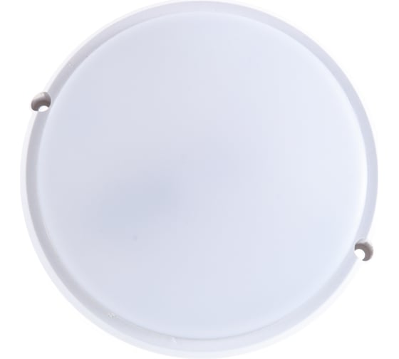 Влагозащищённый светильник Ultraflash LBF-0308 C01 LED, 8 Вт, IP54, 220В, круг 13104