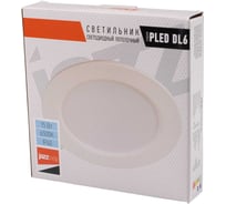 Светильник Jazzway светодиодный PLED DL6 WH Downlight 15Вт 6500К IP40 ДВО встраиваемый 5036352