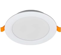 Светильник Jazzway светодиодный PLED DL7 WH Downlight 18Вт 4000К 170х26мм IP54 ДВО встраиваемый 5046658