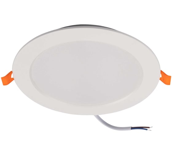 Светильник Jazzway светодиодный PLED DL7 WH Downlight 18Вт 4000К 170х26мм IP54 ДВО встраиваемый 5046658