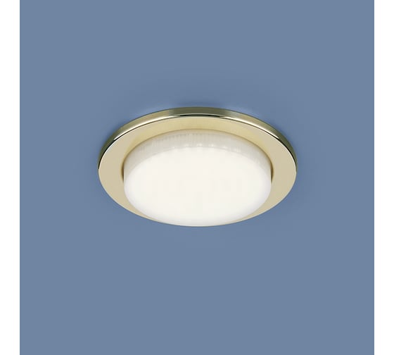 Встраиваемый светильник Elektrostandard 1035 GX53 CH / GD золото a040749