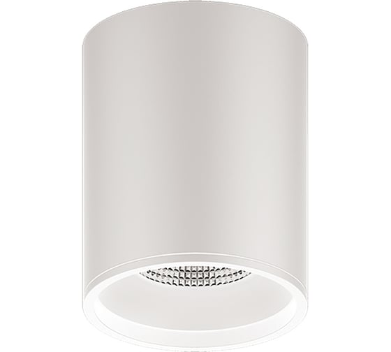 Накладной LED светильник Gauss 12W (белый/белый) 3000K 79x100мм, 1/10 HD030